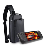 Steam Deck Crossbody Carry Bag - Black - Front View
