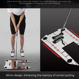 Improve Golf Swing with Training Mirror - Low Angle