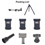 Science and Education Telescope - 20-40x Objective Lens - Ideal for Kids - Close-Up Angle