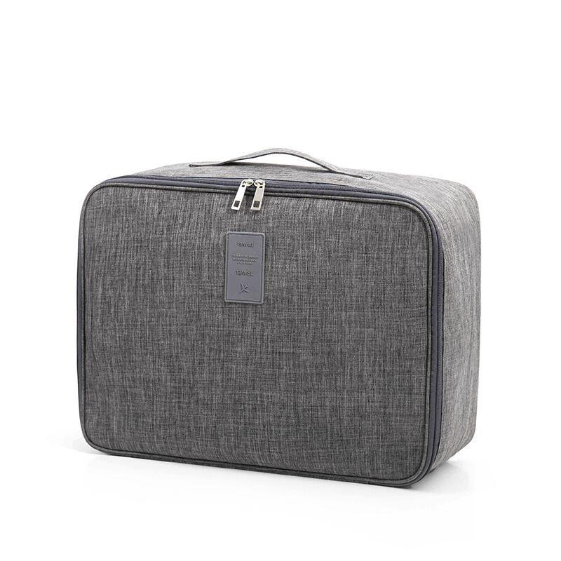Large Capacity Cationic Trolley Suitcase for Trip Storage - Black