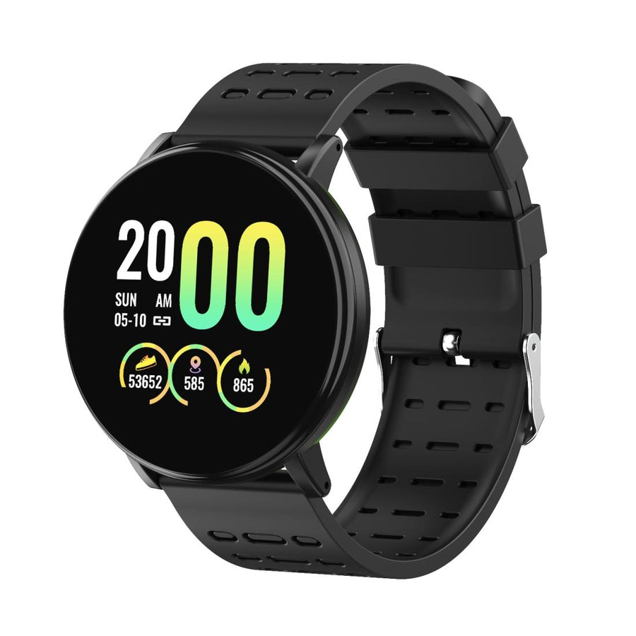 Smart Watch With Call Reminder And Health Monitoring - Black