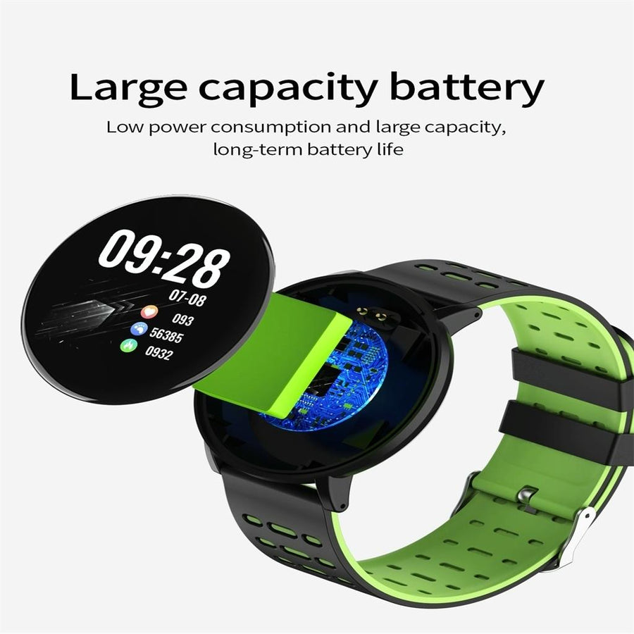 Smart Watch With Call Reminder And Health Monitoring - Black