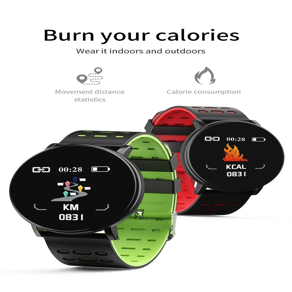 Smart Watch With Call Reminder And Health Monitoring - Black