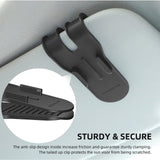 360 Degree Rotating Sun Visor Camera Mount for Vlogging - Close-Up Angle