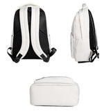 Waterproof Laptop Backpack - Large Capacity Wear-Resistant 13-15.4 Inches - Black - 45-Degree Angle