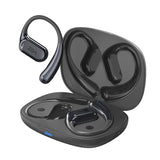 Wireless Bluetooth Earphone Ear-mounted - Black - Extra Image