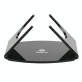 Acrylic Desktop Stand for Jbl Clip 3 / 4 Speaker - Black - Side View