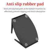 Acrylic Desktop Stand for Jbl Clip 3 / 4 Speaker - Black - 45-Degree Angle