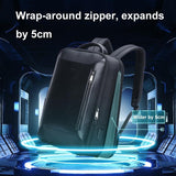 Waterproof Laptop Backpack with Usb & Type-c Port - Large Capacity Black - Extra Image