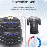 Waterproof Laptop Backpack with Usb & Type-c Port - Large Capacity Black - Extra Image