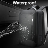 Waterproof Laptop Backpack with Usb & Type-c Port - Large Capacity Black - Extra Image
