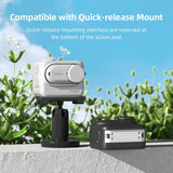 Amagisn Silicone Body Cover for Insta360 Go 3 with Lanyard - Black