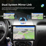 10.4 Inch Vertical Screen Android Navigation With Wireless Carplay & Backup Camera - 45-Degree Angle