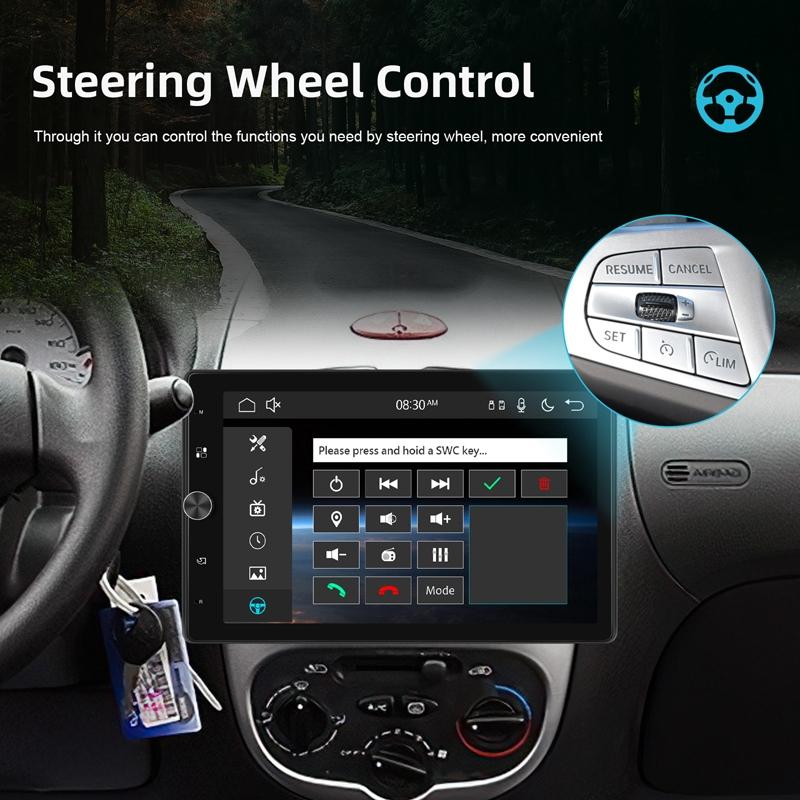 10.4 Inch Vertical Screen Android Navigation With Wireless Carplay & Backup Camera