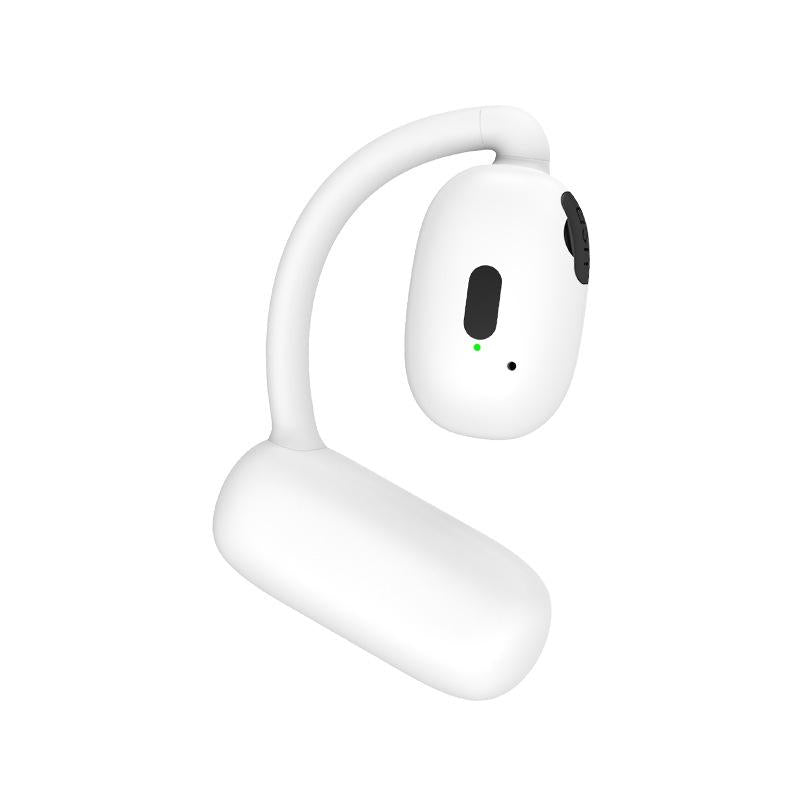 Wireless Hanging Earbuds with Bluetooth V5.4 Stereo Sound - Black