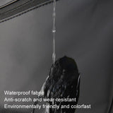 Leather Anti Theft Triangle Bag Secure Crossbody Chest Bag - Grey - Extra Image