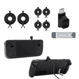 8-piece Raptor Protection Kit for Nintendo Switch and Steam Deck - Universal Fit - Front View