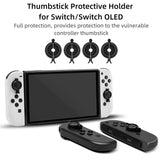 8-piece Raptor Protection Kit for Nintendo Switch and Steam Deck - Universal Fit - 45-Degree Angle