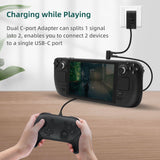 8-piece Raptor Protection Kit for Nintendo Switch and Steam Deck - Universal Fit - Low Angle