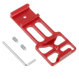 Rail Side Mount for Gopro and Other Action Cameras - 20mm for Hunting Shots - Red