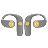 Wireless Bone Conduction Bluetooth Earphones for Sports - Black - Front View