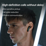 Wireless Bluetooth Game Earphones with Noise Reduction - H2s Pro - Black - Close-Up Angle