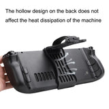 Steam Deck Charging Base for Mobile Power and Desktop Bracket - Black - Top-Down View