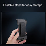 Steam Deck Charging Base for Mobile Power and Desktop Bracket - Black - Close-Up Angle