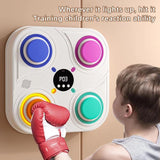 Bluetooth Music Display Boxing Target Toy For Children - Digital & Smart - White - 45-Degree Angle