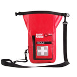 Waterproof 5L First Aid Bag For Outdoor Adventures Red - Side View