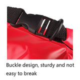 Waterproof 5L First Aid Bag For Outdoor Adventures Red - Close-Up Angle