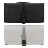 Portable Storage Bag for Dyson Hair Curler - Pu Leather - Black - Side View