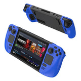 Anti-fall Game Console Case with Contrast Design - Black