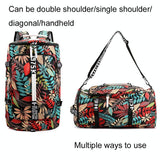 Versatile Travel and Hiking Backpack - 18l - Light Grey - Top-Down View