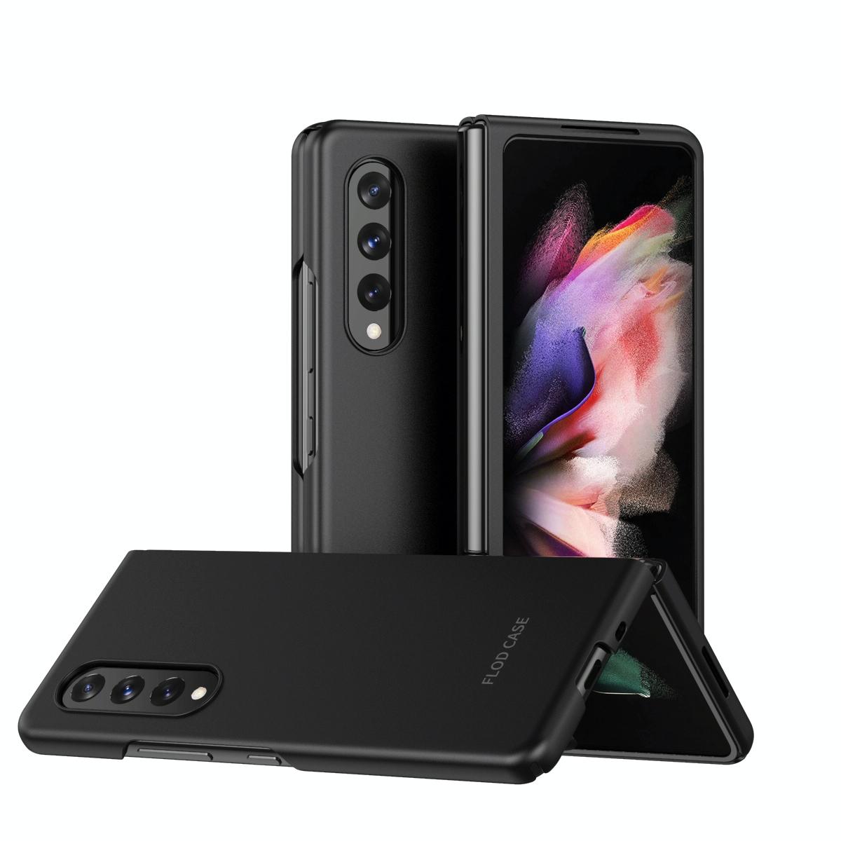 For Samsung Galaxy Z Fold4 5G Foldable Shockproof Phone Case - Blue