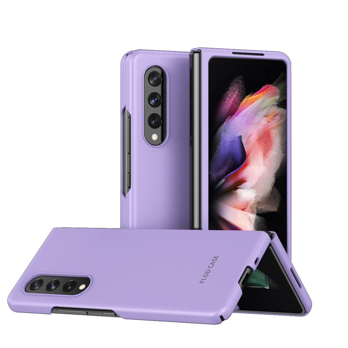 For Samsung Galaxy Z Fold4 5G Foldable Shockproof Phone Case - Blue