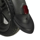 Universal Fishtail Rubber Fender for Xiaomi M365 / M365 Pro Electric Scooter - 1 Pair - Side View