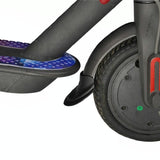 Universal Fishtail Rubber Fender for Xiaomi M365 / M365 Pro Electric Scooter - 1 Pair - Rear View