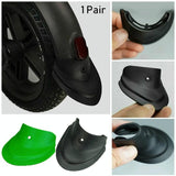 Universal Fishtail Rubber Fender for Xiaomi M365 / M365 Pro Electric Scooter - 1 Pair - Close-Up Angle