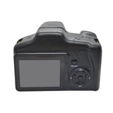 16X Zoom Hd Slr Camera In Black - Side View