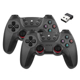 2.4g Wireless Controller for Pc Linux Android Tvbox - Supports Dual Connection - Mint Green - Low Angle