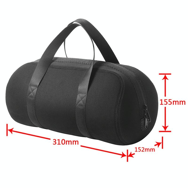 Protective Soft Case for Jbl Xtreme 3 / 4 Smart Speaker - Black Handbag