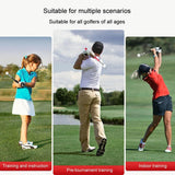 Indoor Golf Swing Practice Stick with Sound Assistant - Black - Extra Image