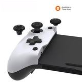 Oled In-line Gamepad for Nintendo Switch by Dobe - White - Low Angle