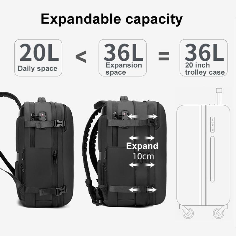 Large Capacity Vacuum Compression Backpack