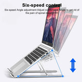Lenovo Thinkplus Folding Laptop Stand - Silver - 45-Degree Angle
