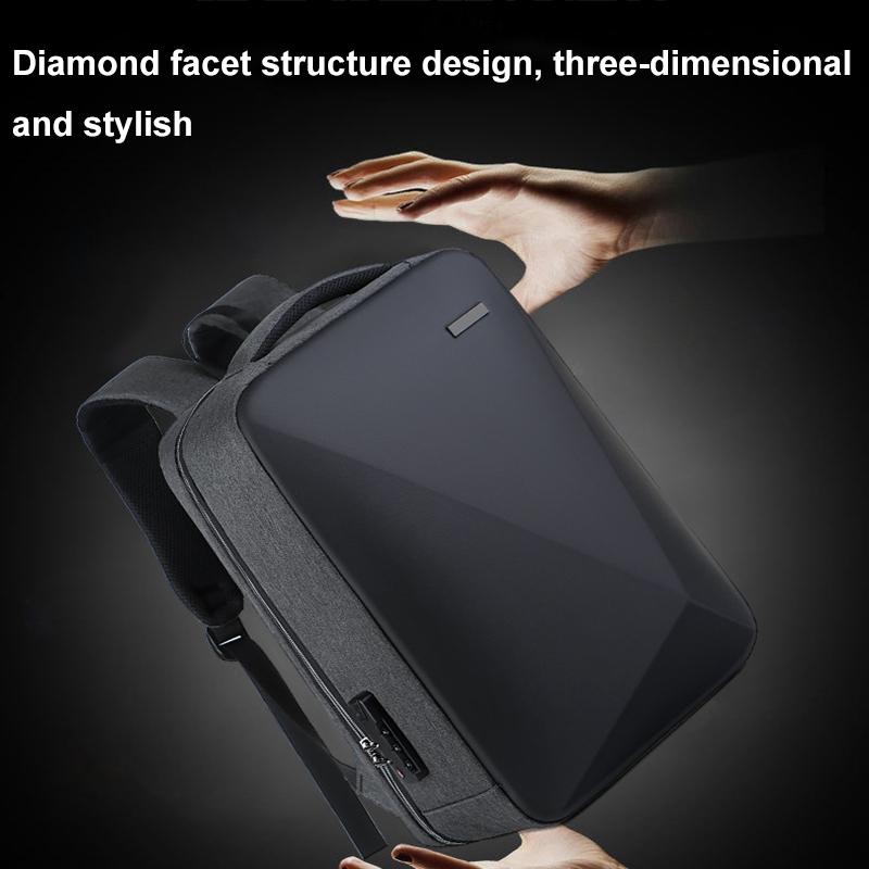 Large Capacity Anti-theft Laptop Backpack with Usb Port - 16 Inch - Black
