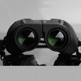 Portable Waterproof Binocular for Outdoor Sports - 10x25 High Power Telescope
