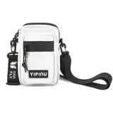 Stylish Single Shoulder Phone Bag For Students - Black - Extra Image