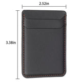 R20 Texture Card Bag Back Sticker For Mobile Phones - Dark Purple - Extra Image